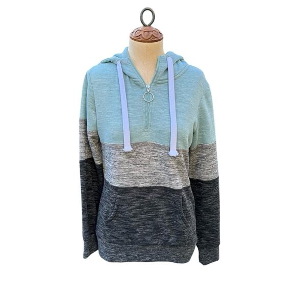 Reflex Lífe Is Out There Hoodie 1/4 Zip Sweatshirt Women's Size Small - Picture 1 of 8